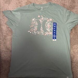 Hurley Green Graphic T-Shirt